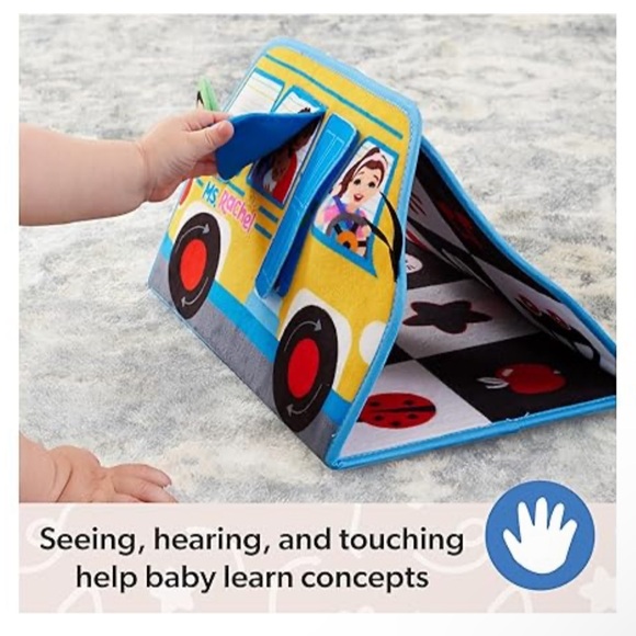 Ms Rachel Tummy Time Bus Activity Mat - NEW - Picture 3 of 5